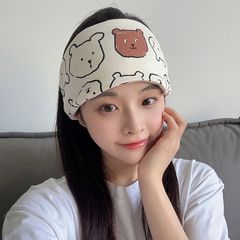 一件代發產後月子帽子夏季薄款孕產婦頭巾寬邊防風束髮春秋髮帶