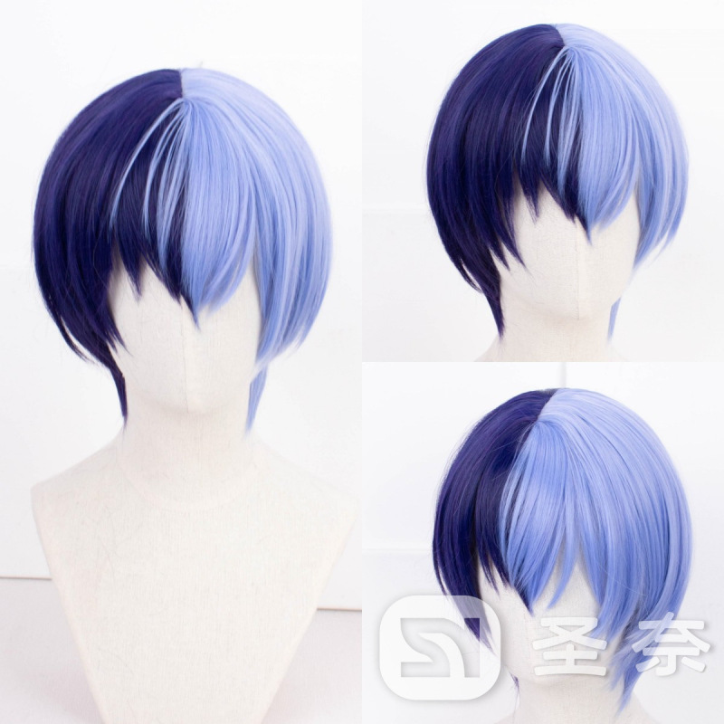 [Shengnai] Qingliu Dongmi world colorful stage plan modeling cos wig weight: 177g