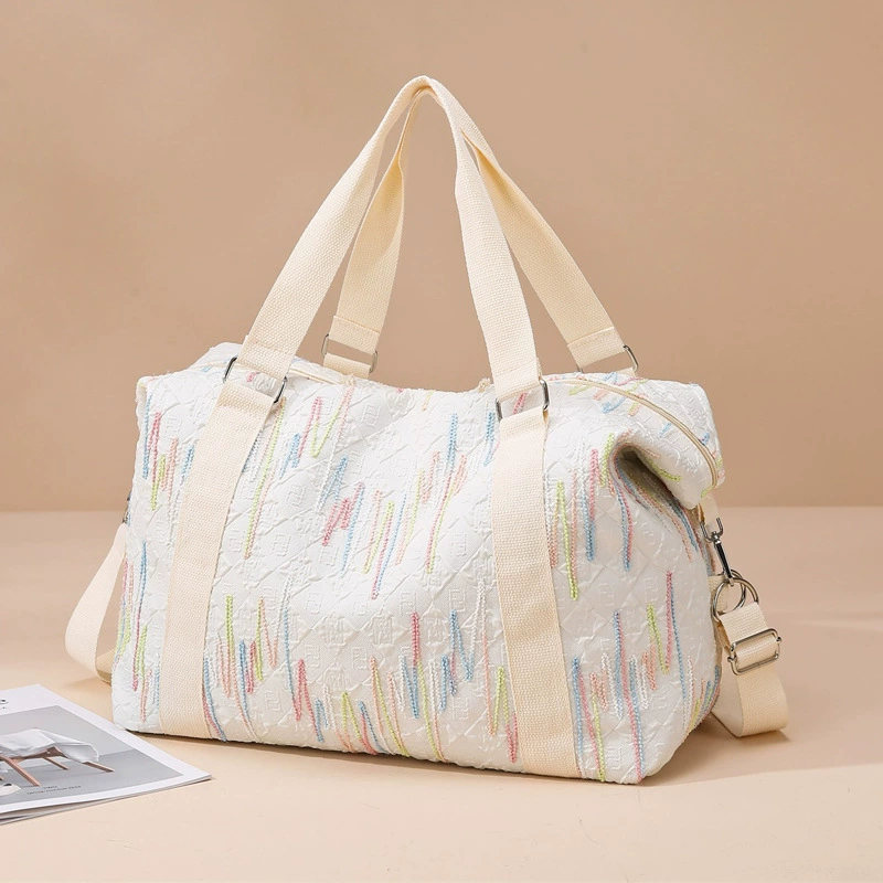 Красочная волнистая дорожная сумка легкая для деловых поездок