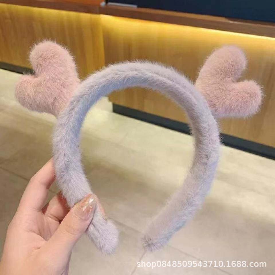Diadema de asta-gris