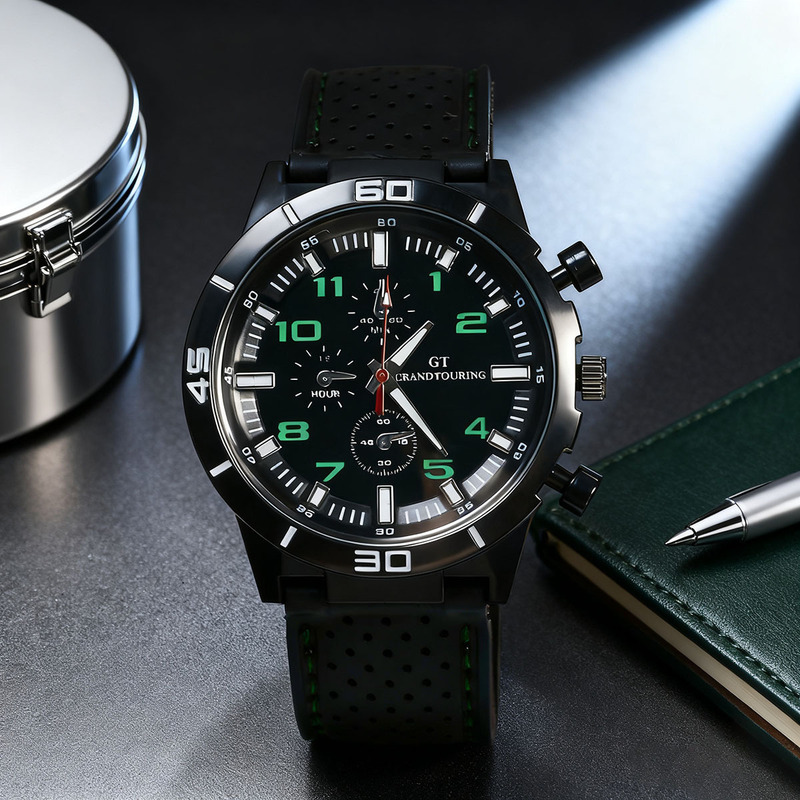 Watch Men's Quartz Watch Student Men's Watch Outdoor Military Sports Luminous Men's Personalized Creative Leisure Quartz Watch