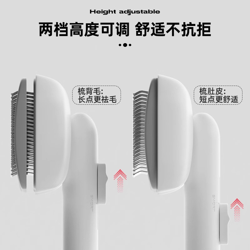 Peine para gatos Peine para mascotas Peine para pelaje grande Peine de aguja para perros Peine para gatos con cerdas flotantes Peine para perros Peine para gatos