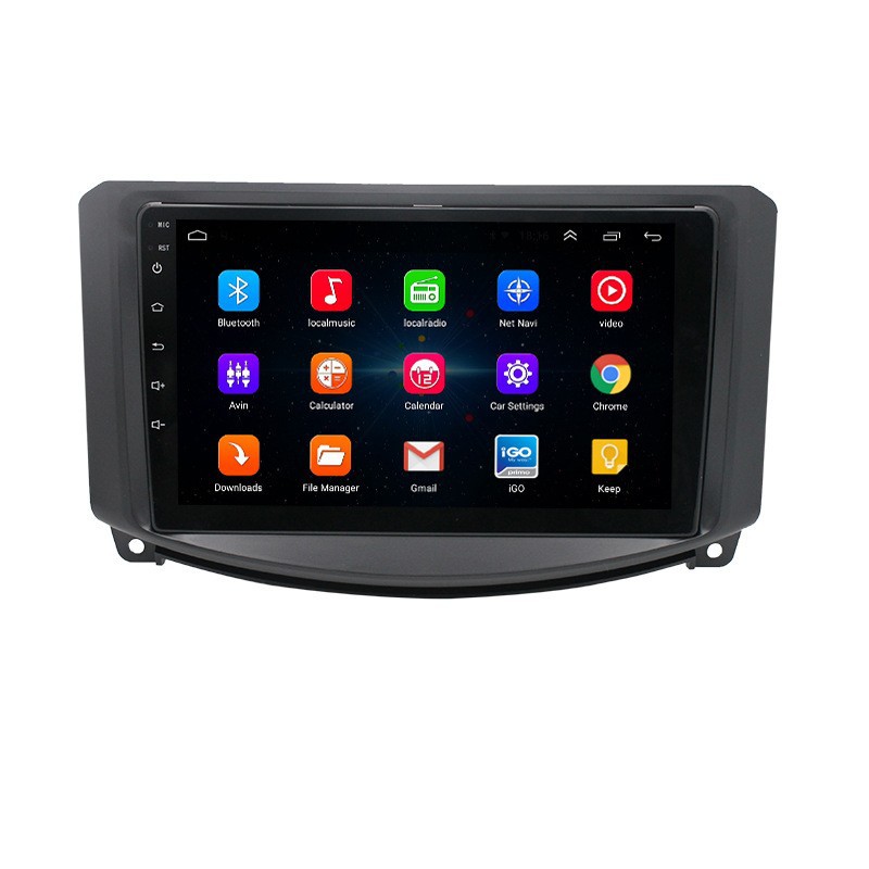 Aplicable a Dongfeng Qi Chen R30 Android navegación todo en uno Android reproductor MP5 navegación GPS revertir la imagen