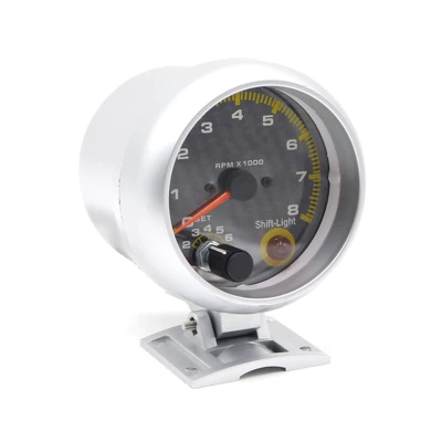 3.75inch (95mm) Real Carbon tachometer