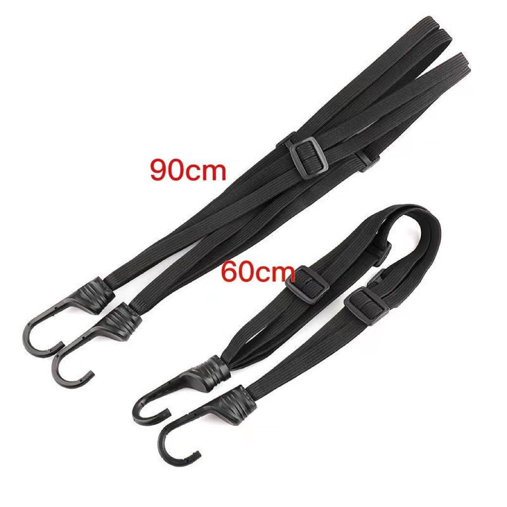 Casco cuerda elástica banda de goma elástica 60-90cm equipaje fijo vinculante cuerda motocicleta Correa cuerda
