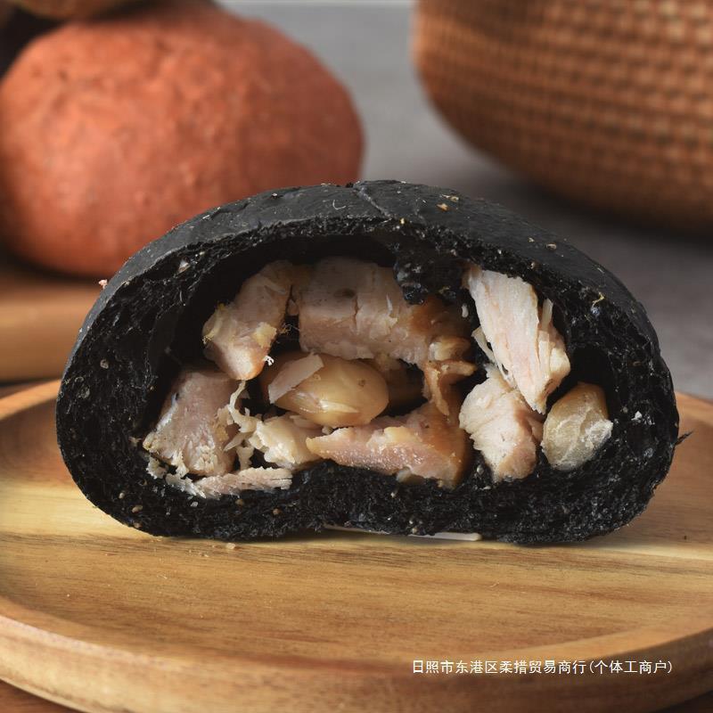欣小焙煎欧包手作り焙煎全麦サンドイッチ学生朝食チーズ肉松芋餡低カードパン120g|undefined