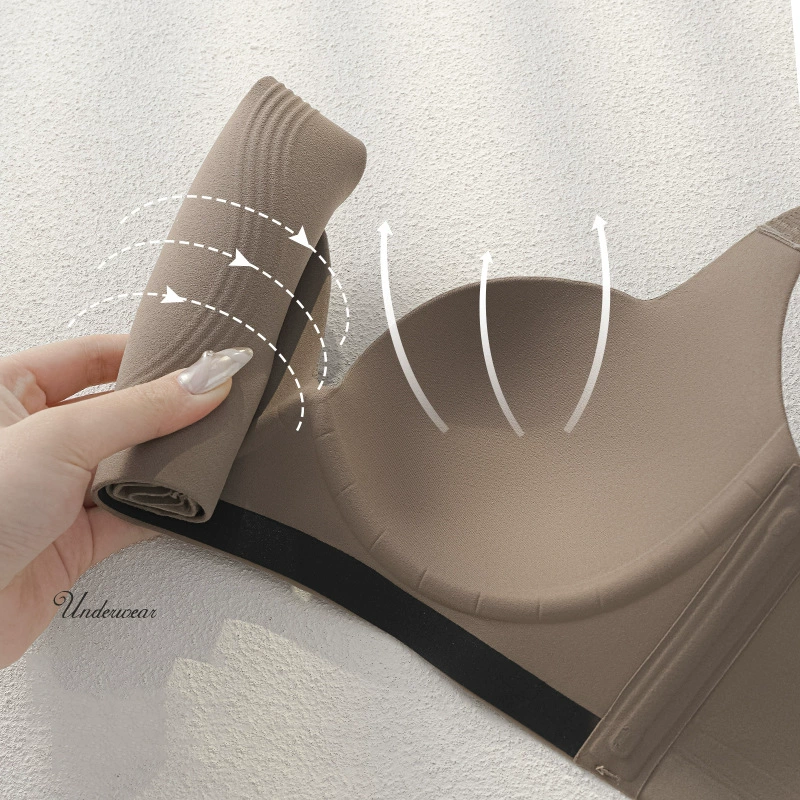Push up bra, wireless bra, underwear, ultra thin bra top, plus size