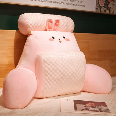 Multi-function pad – Dormitory Student Pillows and Beds - medium-cushion-headrest-seat-recommendation-60x40cm-independent-liner-is-removable-and-washable-waist-supporting-bingdoudou-rabbit-skin-friendly-bingdoudou-material