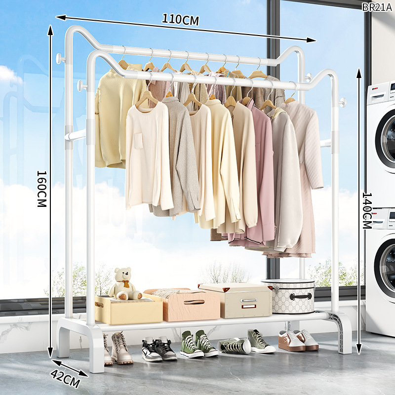 [고양이귀 더블폴 모델] 롱 110cm - 클래식 화이트