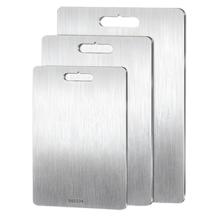 German stainless steel cutting board antibacterial double-sided cutting board thickened rolling surface home cutting board chopping board wholesale