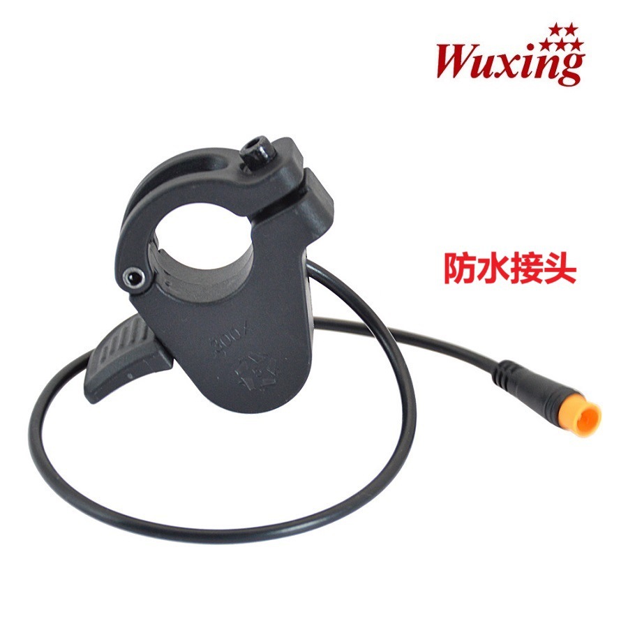 Scooter de bicicleta eléctrica con dedo 300X de cinco estrellas, acelerador universal izquierdo y derecho, conector impermeable/SM