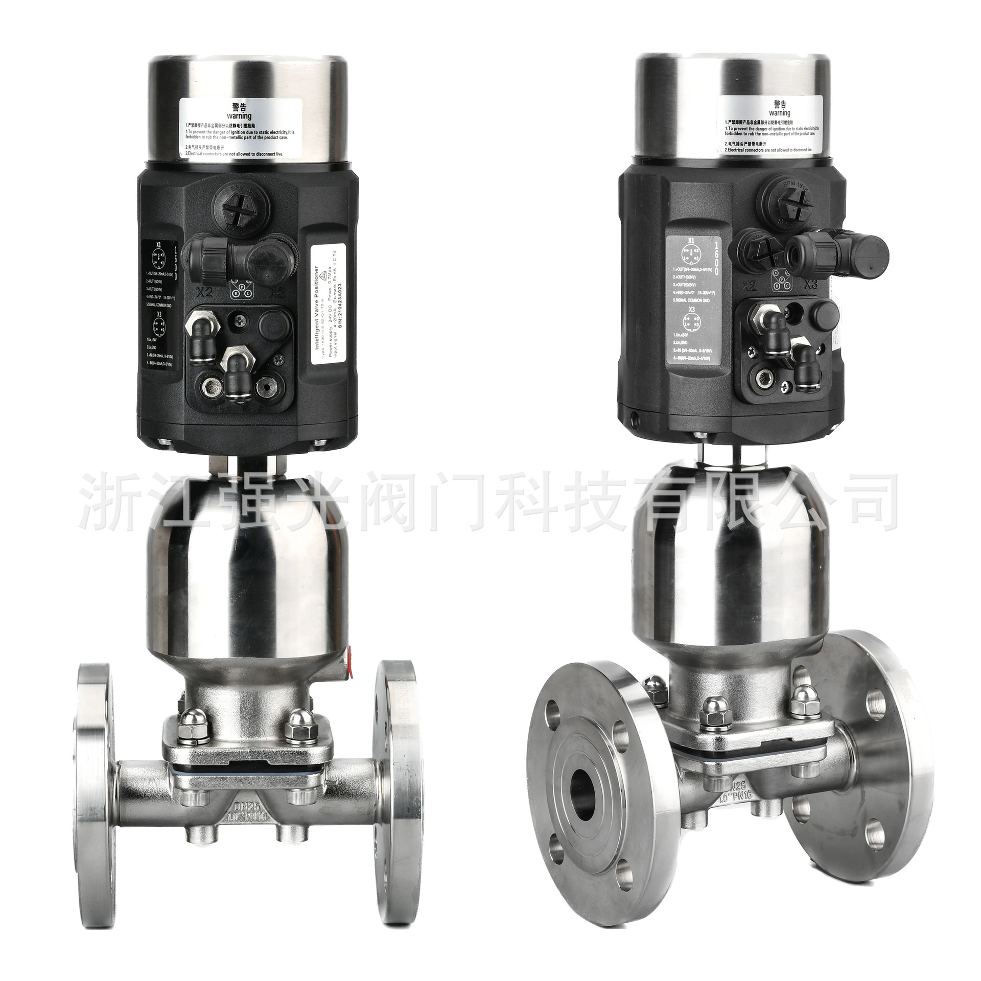 卫生级气动薄膜调节阀，比例式调节阀，隔膜，快装，焊接，法兰