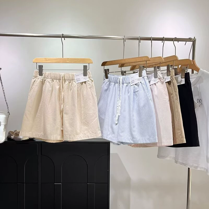 25 новых летних домашних шорт! Хлопковые эластичные/простые повседневные брюки, которые можно носить на улице дома 473756