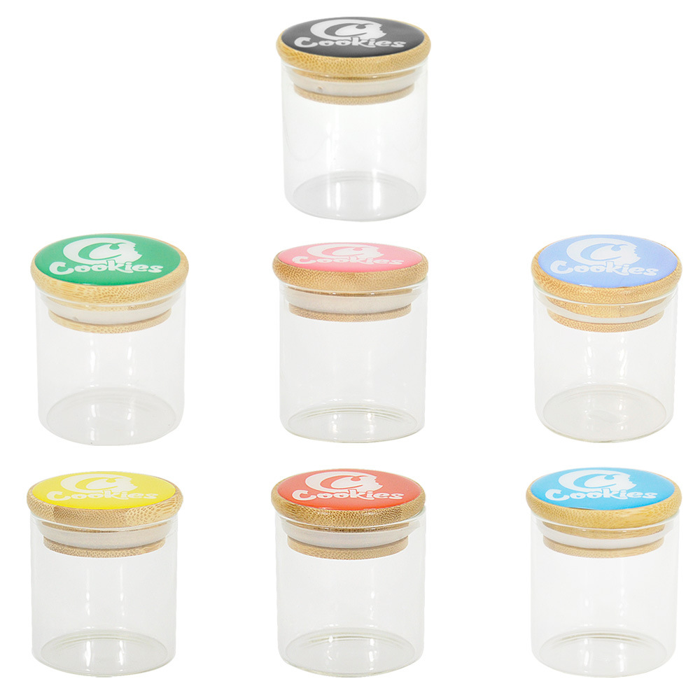 Cookies Glass Moisture-proof Storage Jar...