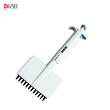 大龙移液器TopPette手动12道可调式移液器 多通道移液枪50-300μL