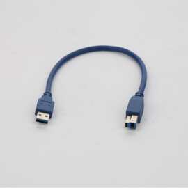 USB3.0打印机数据线A对B USB方口传输线 公对公高速打印机连接线