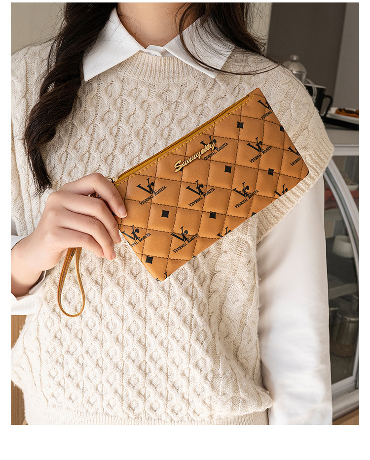 Women's Handbag Mobile Phone Bag 2024 Fashionable And Versatile Printed Coin Purse High-end Women's Handbag_voghion.com