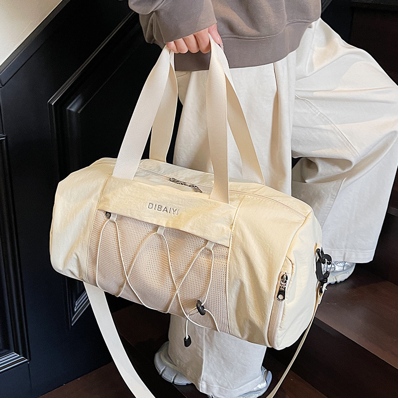 Bolsa de ejercicios para damas nueva separación seca y húmeda al aire libre bolsa de viaje de almacenamiento de gran capacidad bolsa de ejercicios deportivos mochila image 1