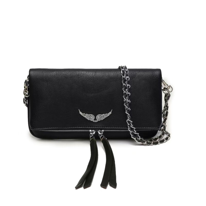 2026 New Fashion Women's Shoulder Bag Black Pu Retro Crossbody Bag Luxury Design Casual Ladies Handbag
