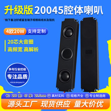 精歌源20045音箱腔体4欧20W内双磁20芯广告机电视全频喇叭扬声器