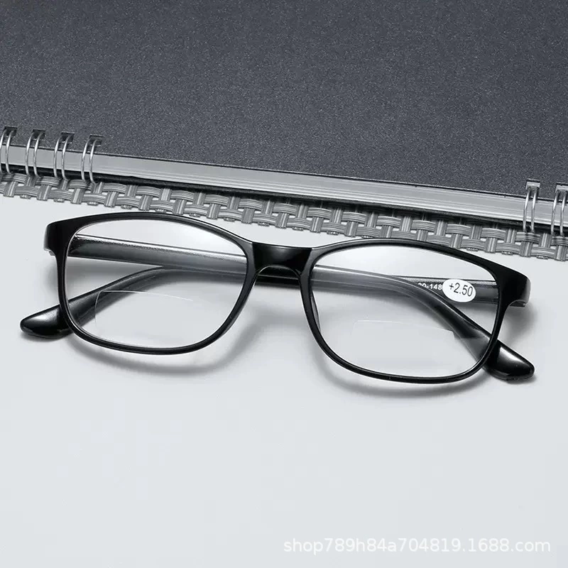 Новые очки для чтения Double Light очки для чтения старик зеркало мода очки для чтения