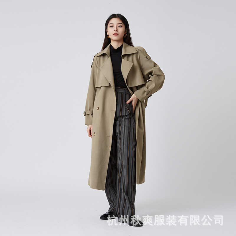 Autumn classic trench coat