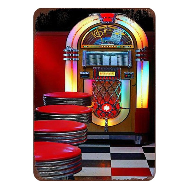 Colorido hierro pintura Amazon antiguo creativo Bar Cafe decoración personalizada pared pintura 20*30 pared colgante pintura