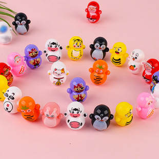 Internet Celebrity Popular Cartoon Mini Tumbler Kindergarten Children Desktop Educational Toys Street Stall Hot Selling Gifts Wholesale