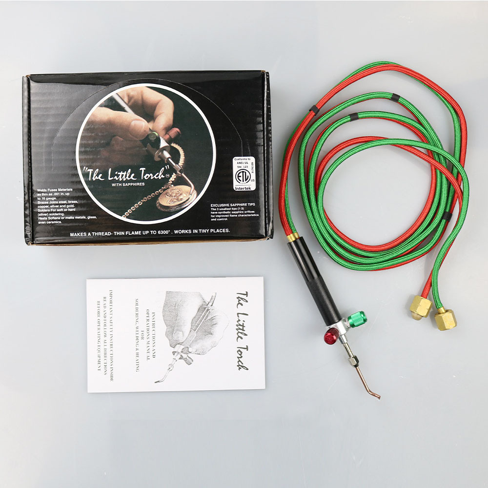 迷你氧气焊枪 携带5个不同规格喷头 首饰焊接工具