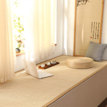 竹编地毯席垫榻榻米地毯满铺地垫大面积阳台飘窗地毯日式毯子