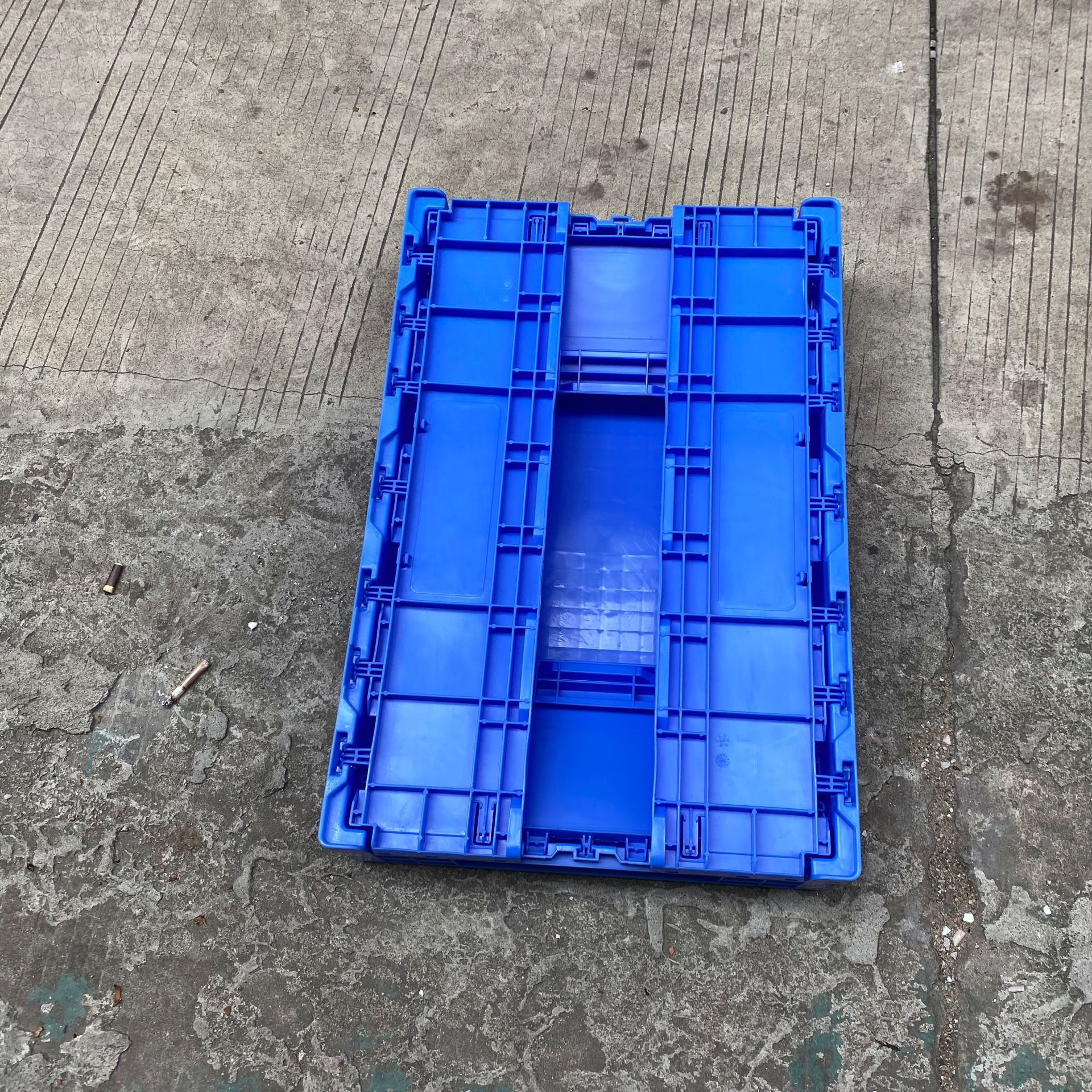 塑料箱可 折叠周转箩 水果蔬菜盒 物流运输收纳胶箱S806A新料框