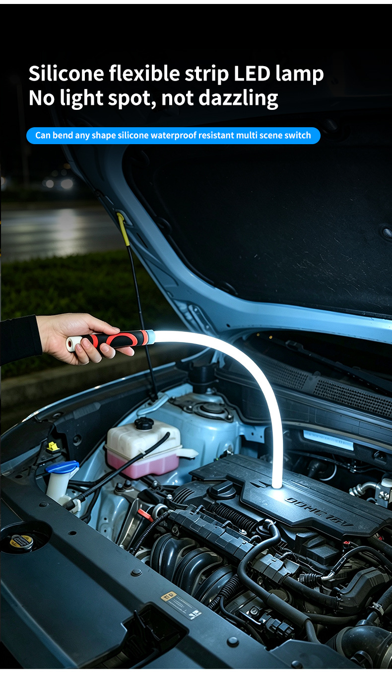 TK's bestseller Bendable LED Flashlight Stick is a flexible LED light for auto repair and maintenance