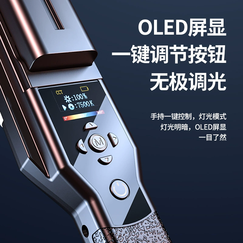Handheld LED travel fill light