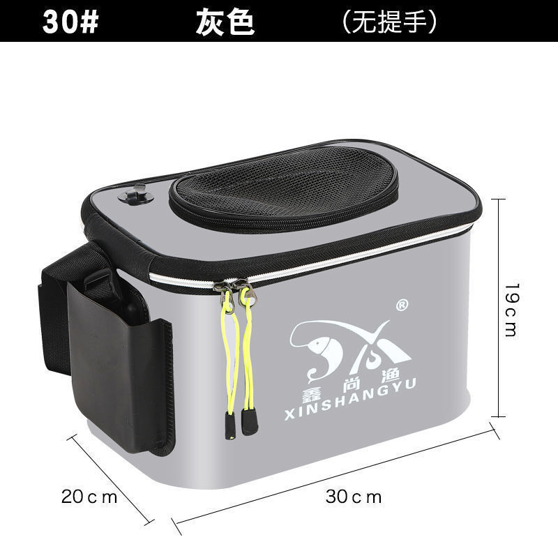 钓鱼桶鱼箱活鱼桶鱼护桶折叠钓箱加厚水桶装鱼桶渔具用品外贸批发|undefined