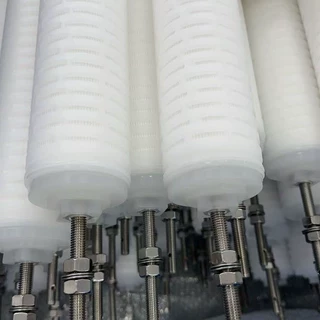 PP60寸70寸钢厂电厂冷凝水过滤水处理折叠滤元大流量保安过滤滤芯