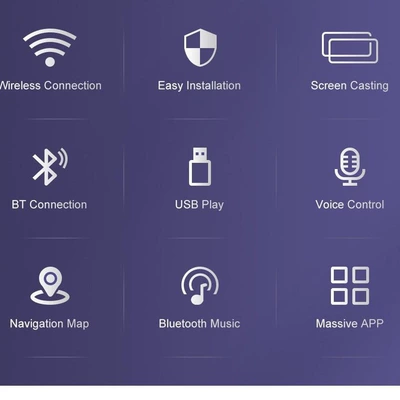 Simsiz CarPlay və Android Auto Auto decoding box