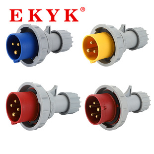 Ip67 Waterproof Industrial Aviation Plug 3-Pin 4-Pin 5P16A/32A European Standard Power Plug