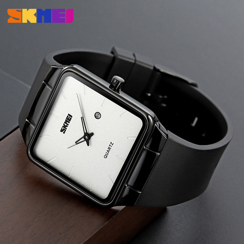 Skmei square simple creative men's quartz watch cross-border Southeast Asia best-selling sports men's watch