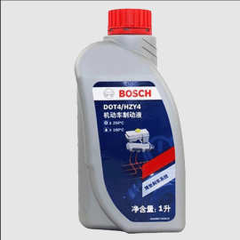 博世刹车油DOT4全合成制动液汽车摩托车通用型博士离合器油1L正品