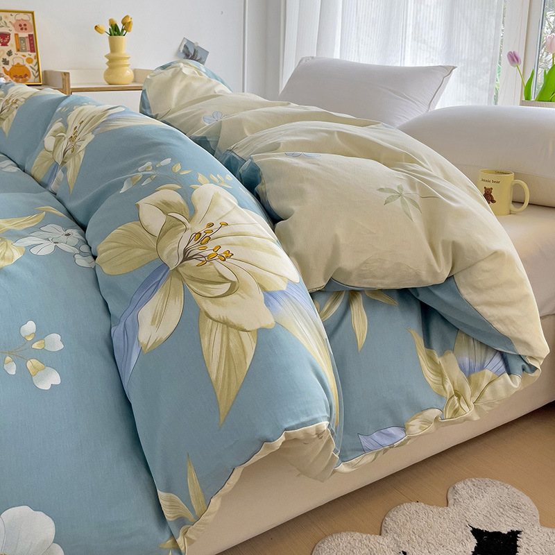 우아한 꽃향기 [면 100% 품질]