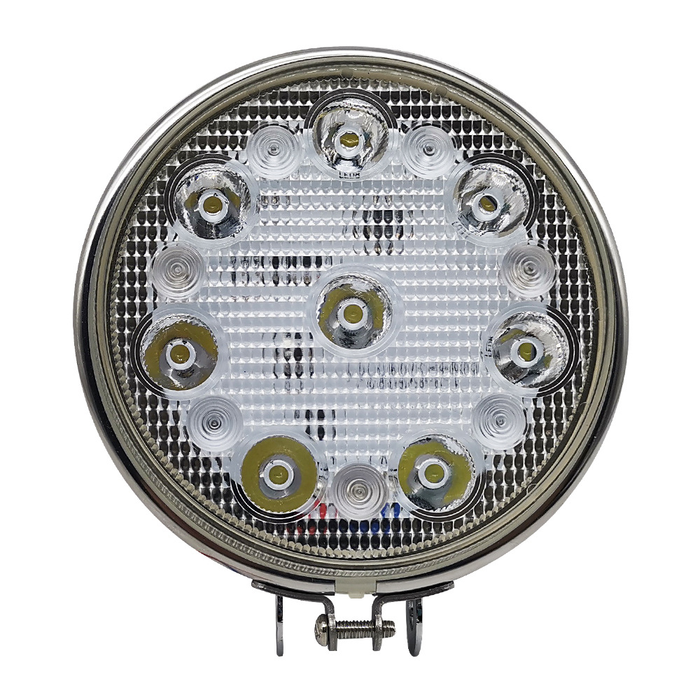 Coche camión LED galvanoplastia luz de trabajo gruesa Shell luz de trabajo 12/24V luz diurna 8led luz de trabajo