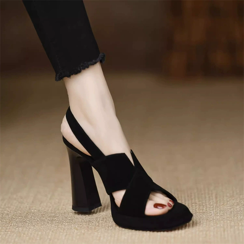 Sandals, summer footwear, universal shoes high heels, 2025 years