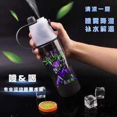 New Era Evangelion Spray Water Cup Summer Children Elementary School Anti-Slip High Temperature Summer Water Bottle for Boys