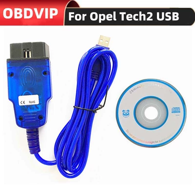 OPEL TECH2 USB is suitable for Opel car inspection line diagnosis line maintenance inspection maintenance tool