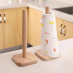 家庭用ケヤキの巻紙棚創意キッチン用紙棚ティッシュホルダー