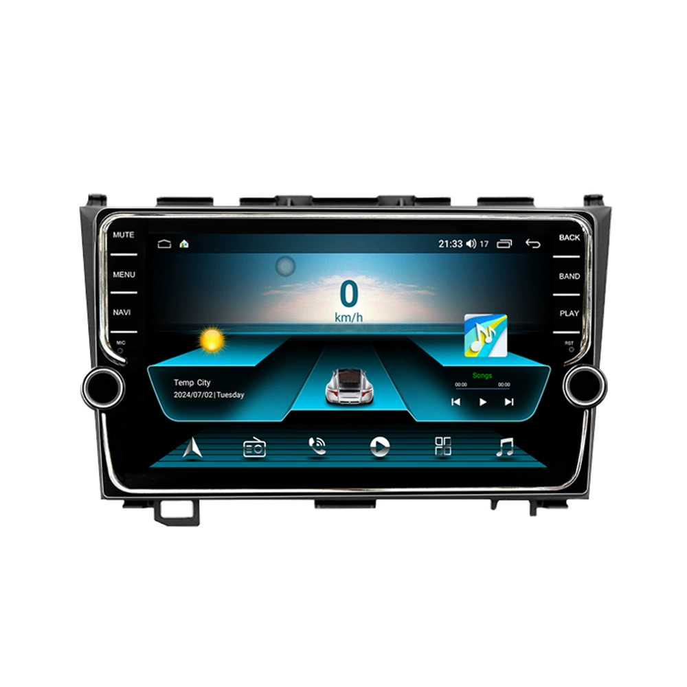 Средней приграничный набор для Honda CRV 2007-2011 Android экран большой размерKnob-машина CarPlay навигация