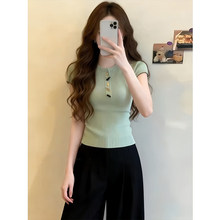 ��ϵ��Ƹ�ʱ�м���Ŧ�۶���T��Ů�ļ��¿�����������֯Բ������