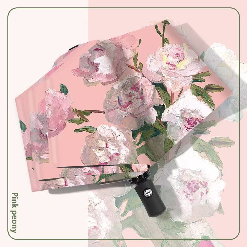 8주 자동 70% off 핑크 모란