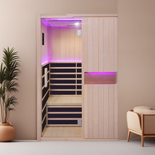 高端双人成品汗蒸房可拆装式桑拿房家用酒店会所定制外贸出口热疗