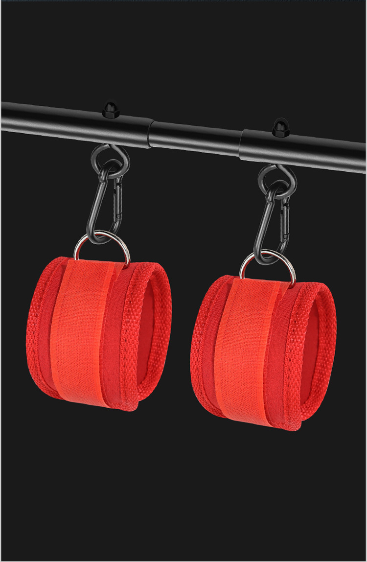 Jiuai SM Metal Handcuffs Adjustable Black Bonding Restraint for Couples — detail image 15